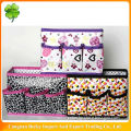 2014 non woven fancy rectangular plastic storage box with open front for home use